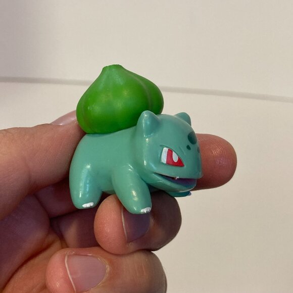 Pokemon Jazwares Bulbasaur Mini Figure 1.5" Figurine Toy - Picture 3 of 9